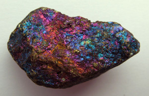 Chalkopyrit, Kupferkies (CuS), ein Kupfererz