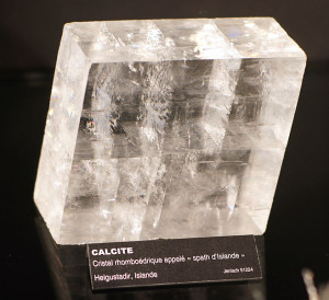 Kalzitkristall aus Helgustadir, Island