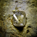 Diamant auf Kimberlit