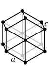 Kristallsystem hexagonall (Bild: Wikimedia User Stannered)