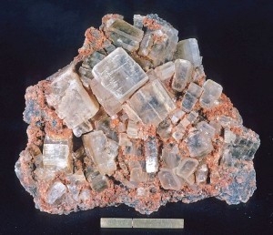 Anhydrit, (CaSO4, Gips ohne gebundenes Wasser)
