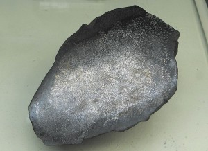 gediegenes Eisen in Basalt, B&uuml;hl bei Kassel