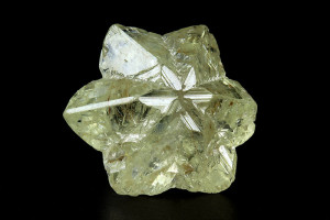 sternf&ouml;rmiger Chrysoberyll-Rotationszwilling